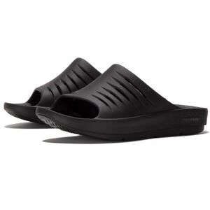 Skechers Go Recover Refresh Black Sandals Size 11